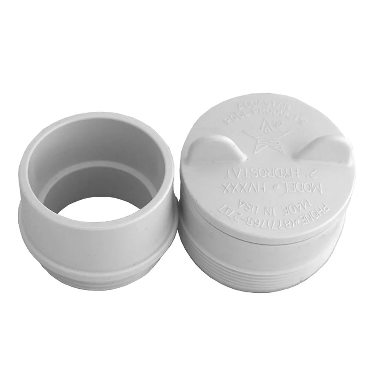 Aquastar Pool  2 in. Hydrostatic Relief Valve, White, 2 Inches, 2" Diameter