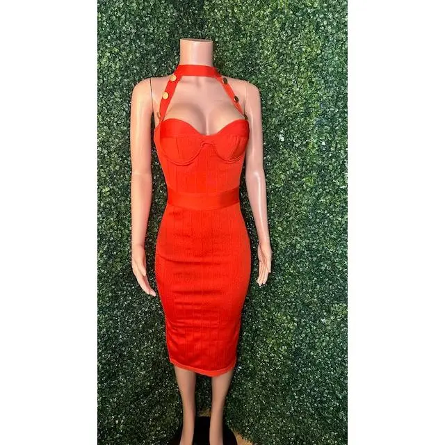 Red Bandage Dress