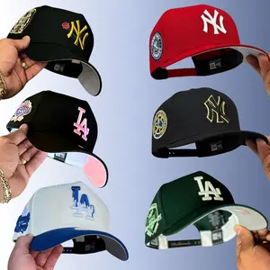 New Era MLB Streetwear Snapback Hat – Los Angeles Dodgers & New York Yankees Adjustable Baseball Cap for Men Women, Retro Sports Fashion Accessory, Casual Urban Hip Hop Style, Breathable Everyday Headwear USA 2026