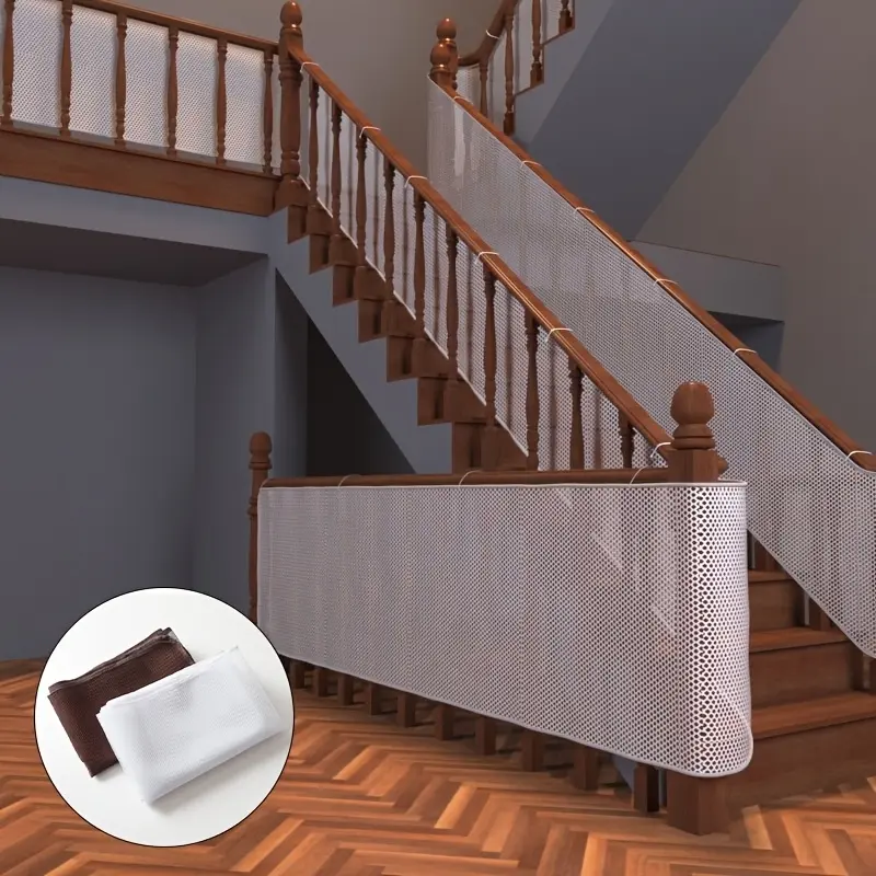 Children, Pets, Staircase Protective Net, Thickened Polyester Mesh, Safety Rope Net, Home Balcony Protective Net, Home Staircase Safety Net, Cat And Dog Anti Fall Net, Playpen, Protection