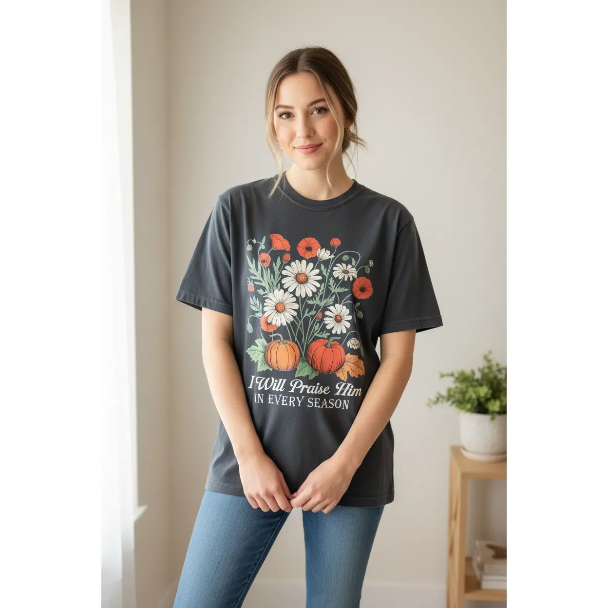 I Will Praise Him In Every Season Tee