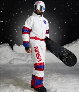 Men's Space Racer Snow Suit and Helmet Cover Men's Space Racer Snow Suit and Helmet Cover