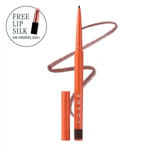 SOSHE Beauty Waterproof Precision Eyeliner - Ultra Soft Gel Formula, Long Lasting, Smudge Proof, Micro Precise 1.5MM Tip, True Black