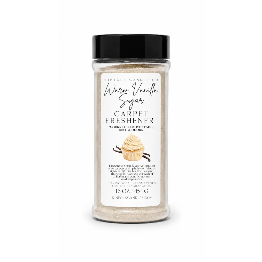 Luxury Cozy Carpet Freshener Powder Carpet Freshener & Deodorizer | Odor Eliminating Carpet Powder for Rugs, Upholstery & Home Refreshing | Classic Scents