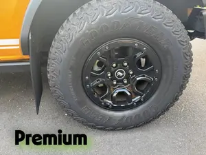 Premium Sasquatch Short Round-Corner Mudflaps for Ford Bronco – 1/4" Thick, Drain Channels, USA-Made