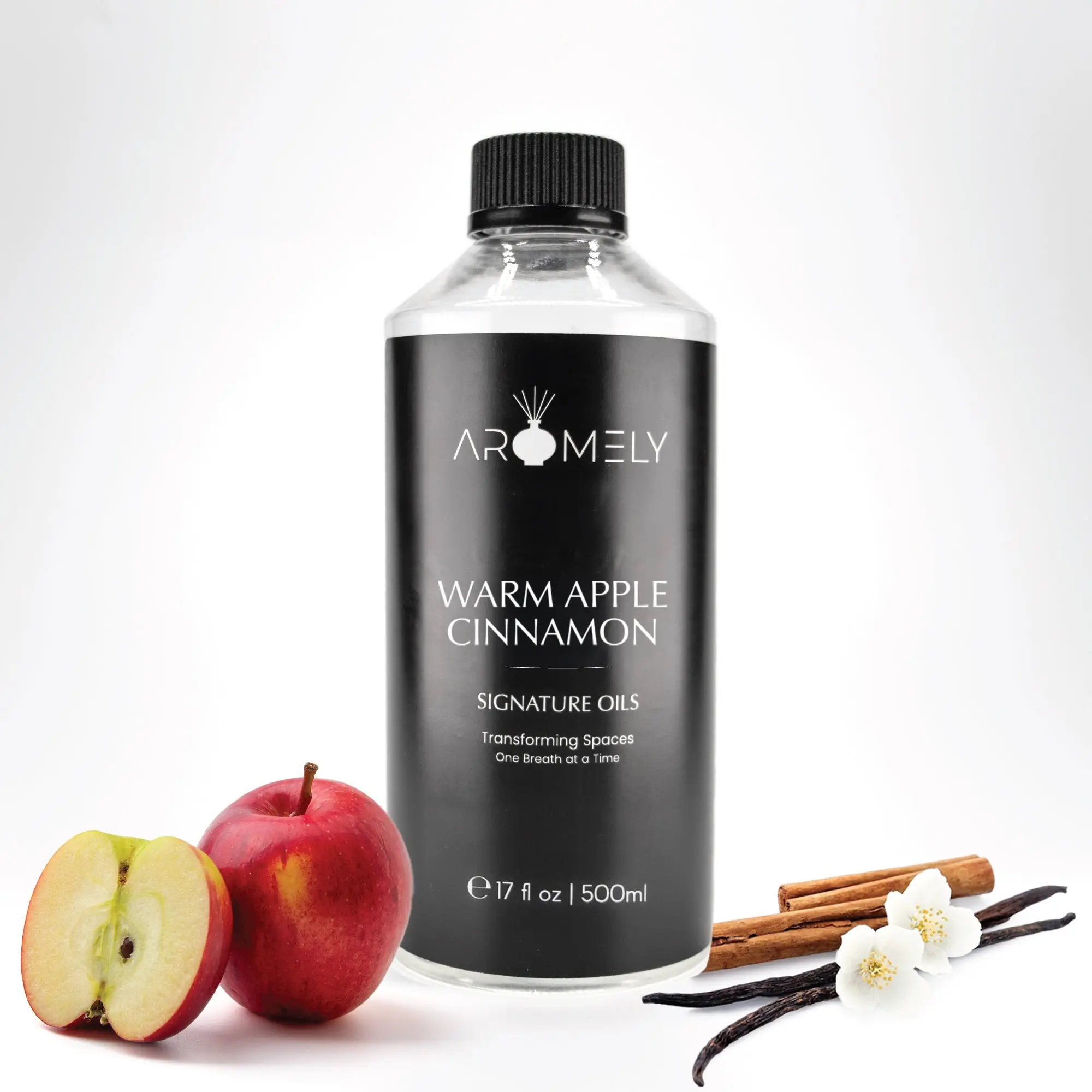 Warm Apple Cinnamon by Aromely | Home Fragrances & Aromatherapy Essentials | Holiday Limited Edition Oil