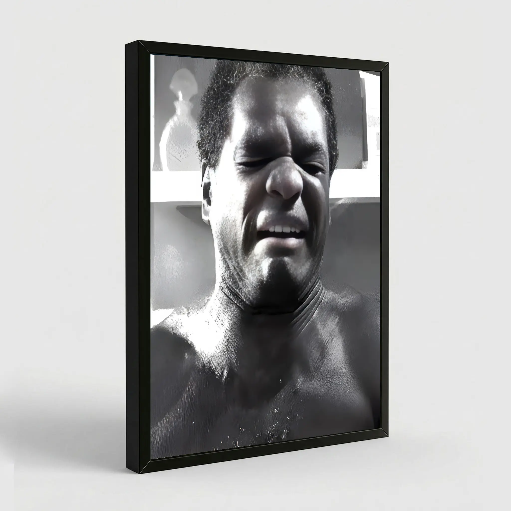 Friday Movie Poster, Dad Toilet Scene, Black And White Classic Movie Art Comedy Wall Art Gift for Him