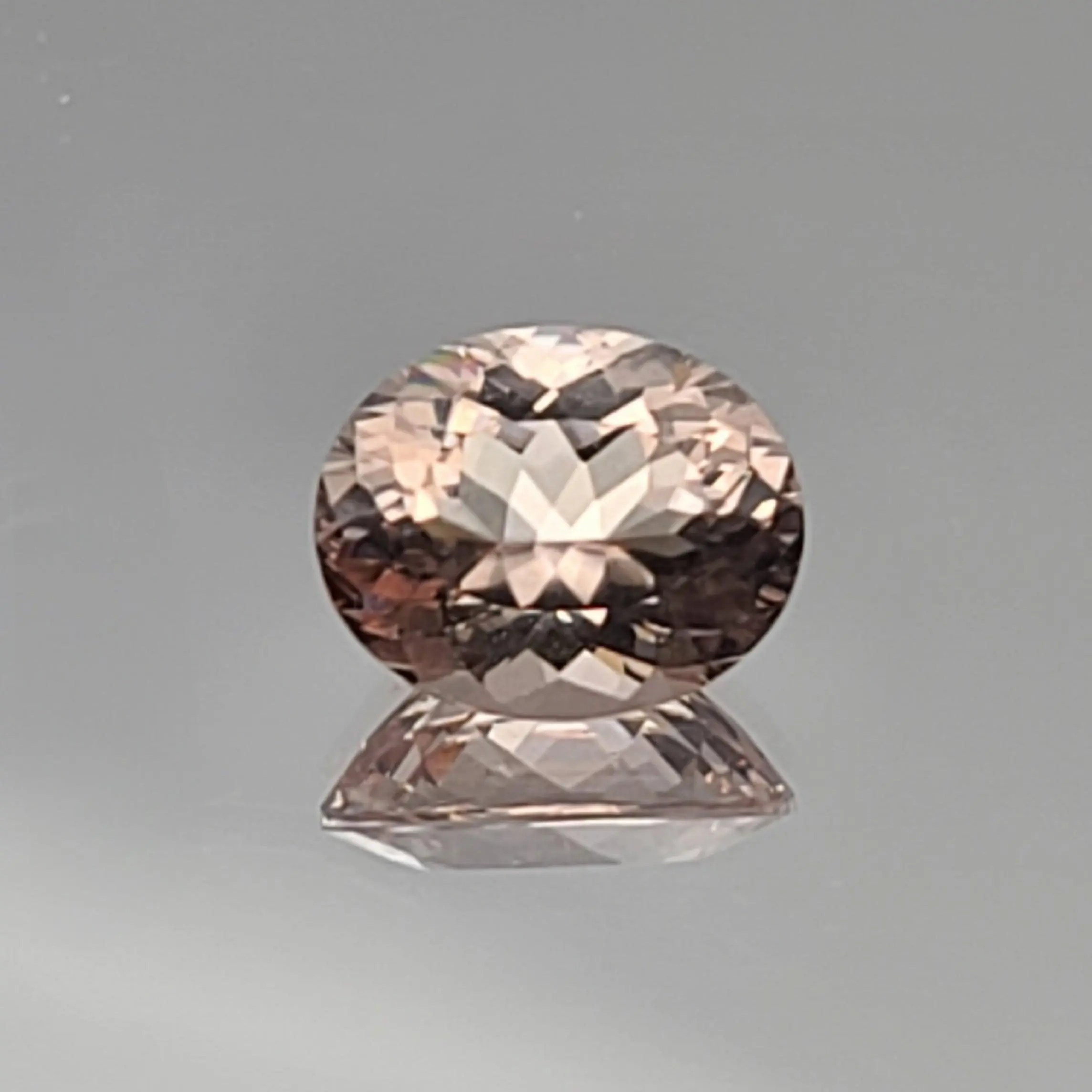 2.84ct ETW Earth-Mined Morganite – Oval Cut