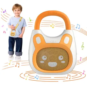 Alilo Pocket Bunny Portable Kids Music Player, Toys for Kids, Toddler Educational Bluetooth Speaker (1-5 Years) with 120+ Preloaded Stories, Music, Lullabies, White Noise, High Fidelity Sound, Strap & Ring