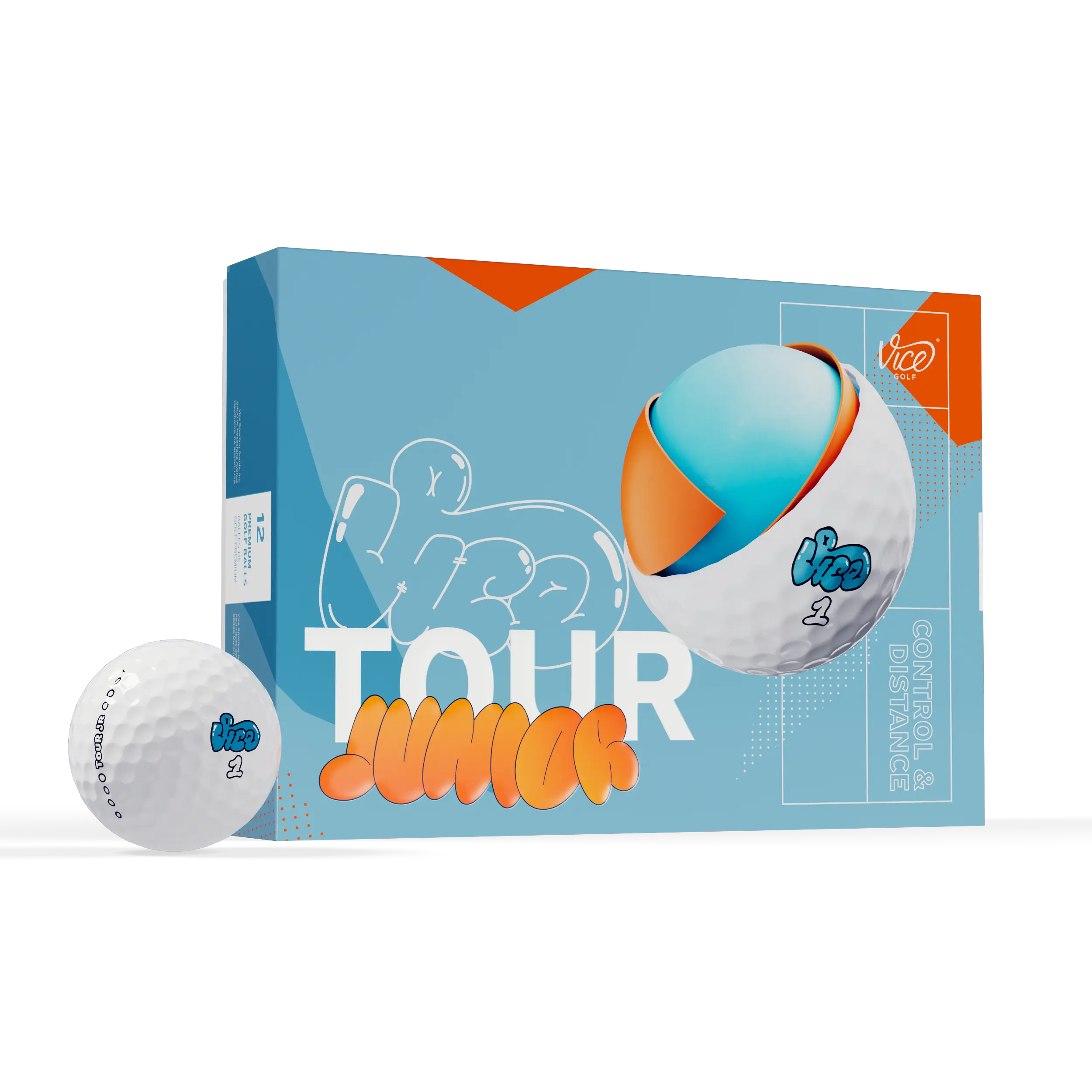 Vice Tour Junior Golf Balls