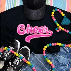 PINK Cheer Sequin Patch