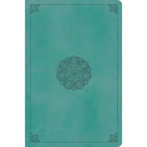 USED-ESV Value Compact Bible (Trutone, Turquoise, Emblem Design) by ESV Bibles (Imitation Leather)