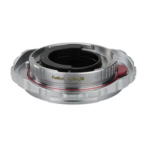 Fotodiox Pro Lens Mount Double Adapter, Alpa 35mm SLR and Leica M Rangefinder Lenses to Fujifilm G-Mount GFX Mirrorless Digital Camera Systems (such as GFX 50S and more)
