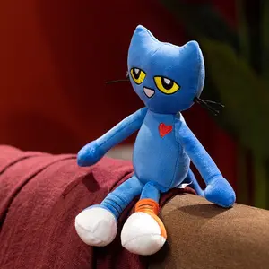 Peter Cat Plush Toy, Unisex Soft Stuffed Animal, Perfect Gift for Boys, Girls & Animation Fans, Ideal Birthday Present, Home Decor Item