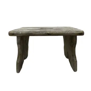 Antique Farmhouse Wooden Step Stool