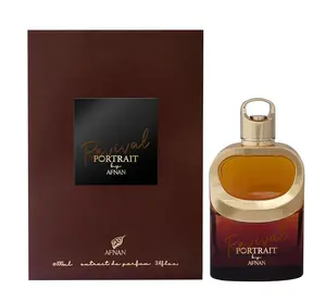 AFNAN Portrait Revival for Men and Women Eau de Parfum Spray, 3.4 Ounce Gourmand Oriental AFNAN Portrait Revival for Men and Women Eau de Parfum Spray, 3.4 Ounce Gourmand Oriental