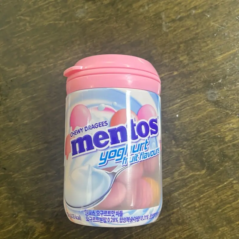 MENTOS YOGHURT