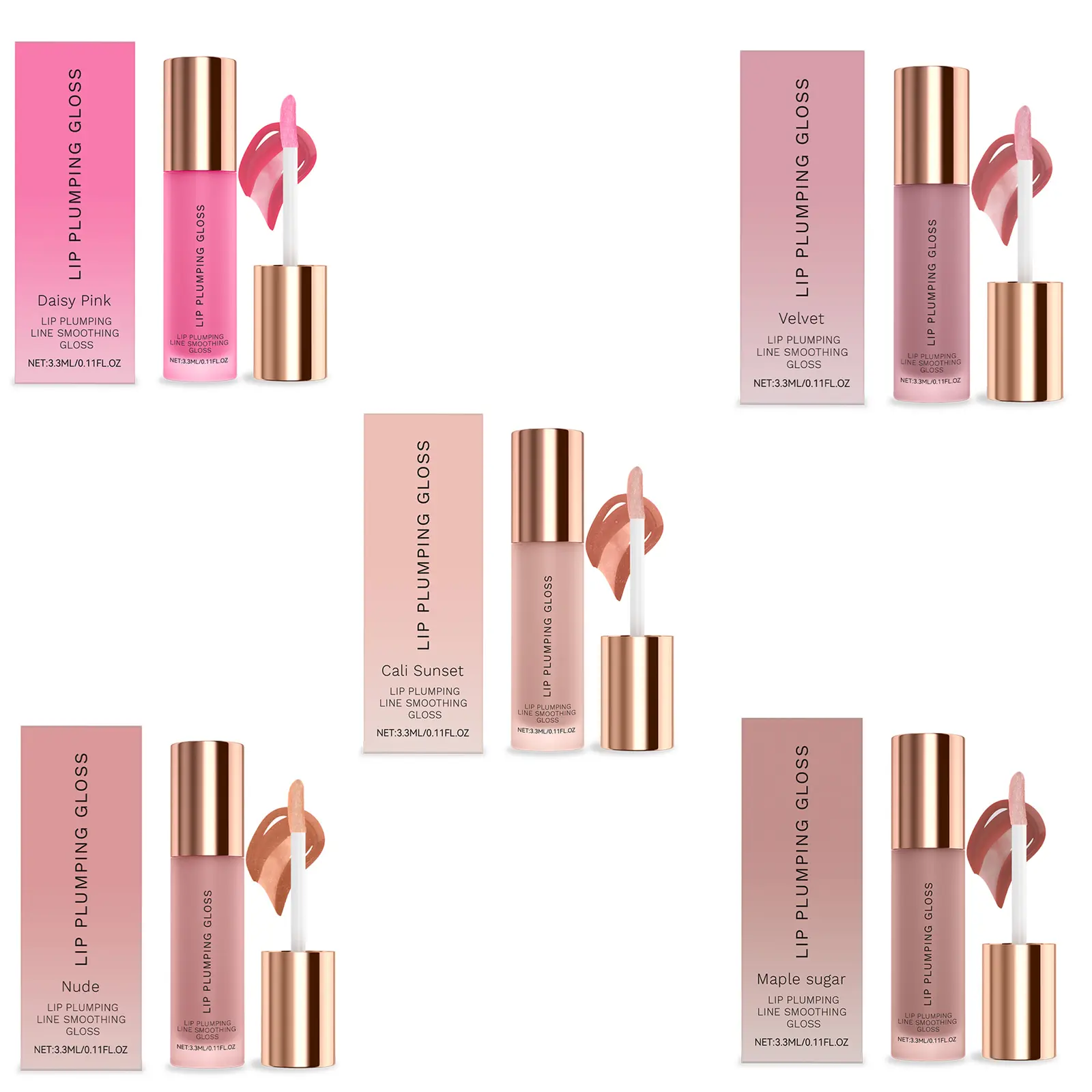 Shuguang Glass Texture Glossy lipgloss Gloss - Gentle Ingredients, Daily Moisturizing Lip Care for Dryness Prevention, Makeup Essential Lipstick