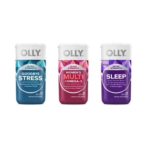 Super Modern Ultra Graphic Softgels - Goodbye Stress, Women's Multi, Sleep supplement softgels