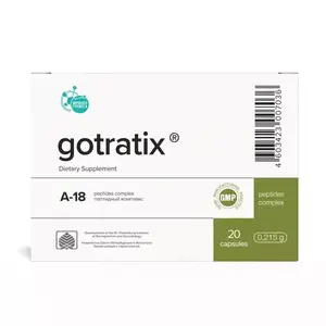 Gotratix A18 Muscle Peptide Bioregulator Support (20/60 Capsules)