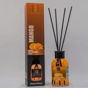 Cavayelo Mango Luxury Reed Diffuser 110ml - Tropical and Juicy Aroma for Home or Office