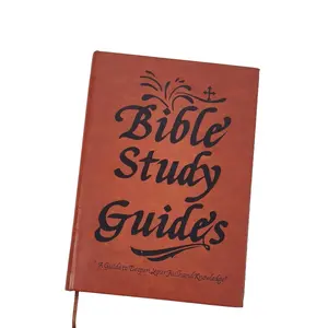 66-Page Devotional Journal & Bible Study Guide Premium PU Leather Ultra-Portable Daily Faith Study Prayer Notes Organizer Ideal Christian Gift for All Believers