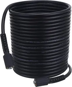Tool Daily High Pressure Washer Hose 50 FT X 1/4 Inch, 3600 PSI, M22 14mm, Replacement Power Washer Hose for Most Brands
