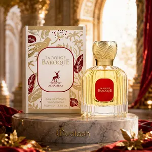 Maison Alhambra | La Rouge Baroque | Unisex Fragrance | 100ML |  Eau De Parfum | Saffron-Pear & Mandarin Orange