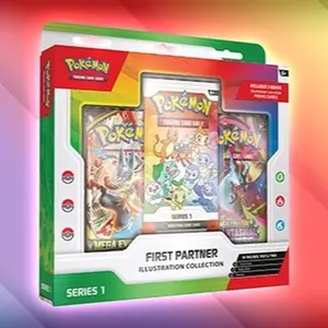 Pokémon First Partner Collection Box 30th Anniversary Series 1 Mega Evolution & TCG Cards