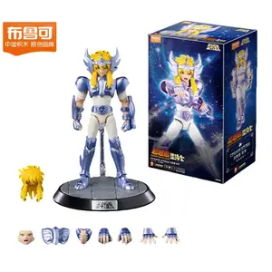 Original BLOKEES Saint Seiya Sagittarius Seiya Pegasus Aiolos Tenma Pegasus Action Figure Toy Assembly Figure Toys Gift