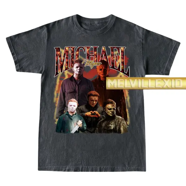 Vintage MichaelMyers Face Shirt, Halloween Horror Tee, Classic Horror Movie T-shirt, Scary Film Shirt, Fan Gift, Unisex Tee