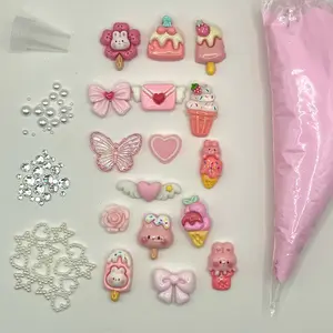 DIY Decoden Charm Cream Glue Craft Kit