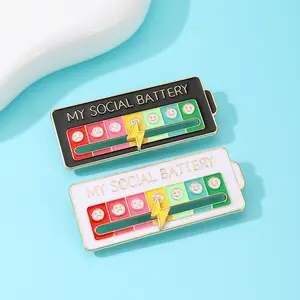 sliding conversion mood brooch unisex daily jewelry for friends and family holiday birthday gifts