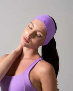 Poshknit Wide Headband - Taffy Purple