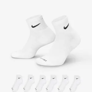 Nike Dri-Fit Everyday Plus Cushioned Training Ankle Socks (6 Pairs)
