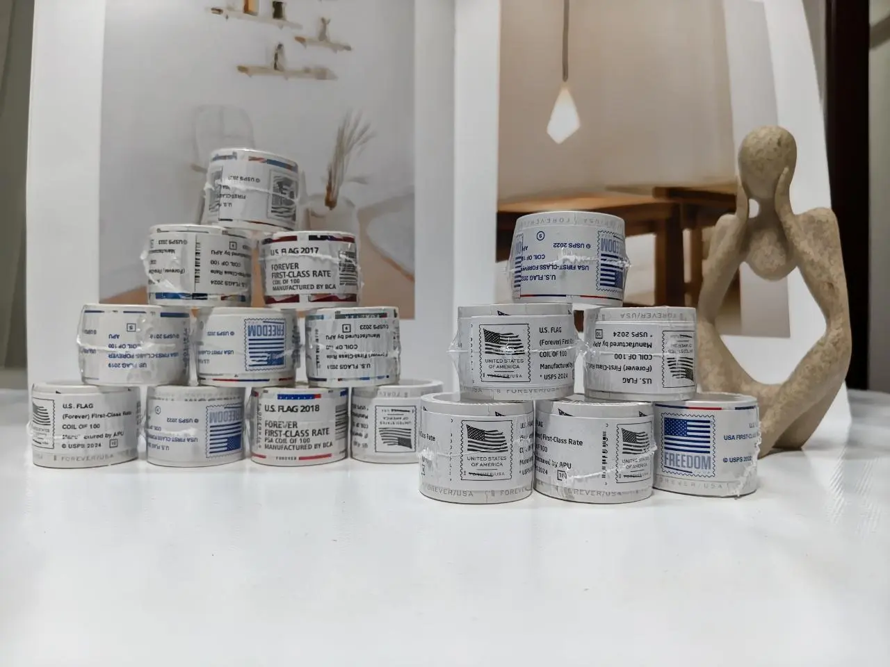 1 roll 100pcs of Decoration forever, 24 25 23 Decoration Preferred, Seasonal Projects Easy to Daily Holiday for Use - 100 PCS