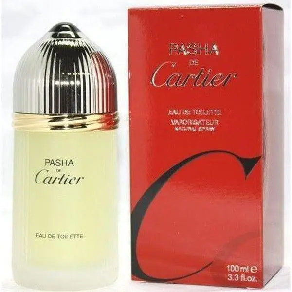 Cartier PASHA de Cartier Men's Eau de Toilette Cologne - Aromatic Woody, Fresh Mint-Blend Daily Use Fragrance, 3.3 fl oz/3.4 fl oz, New in Box, Boxed Men's Fragrance, Aromatic Woody Fragrance