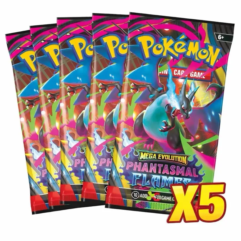 5 packs of Phantasmal flames ripped live