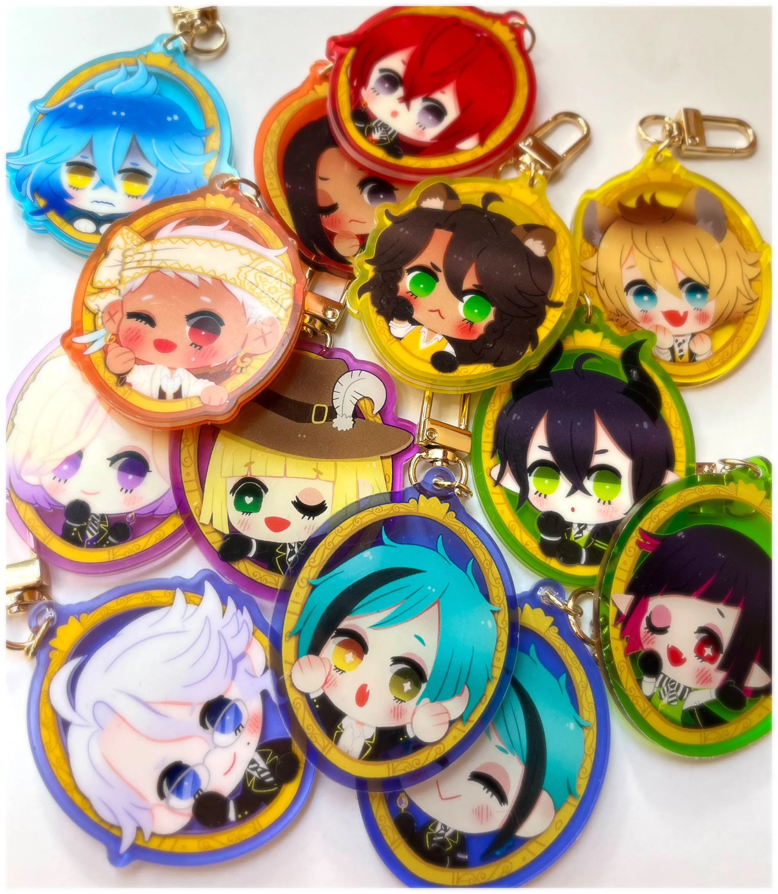 Twisted Wonderland inspired Keychains