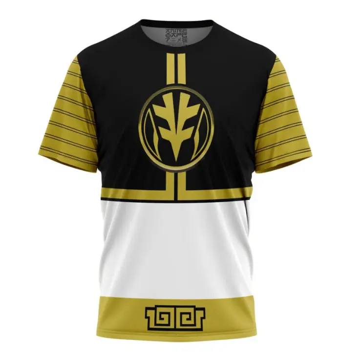 white ranger mighty morphin power rangers t-shirt All-Over Print
