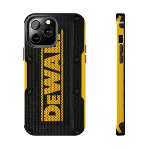 DEWALT Jobsite Radio iPhone Case iPhone 17 16 15Pro, 14, 13, 12, 11, 8, XR Mini, Pro Max, Plus Accessories Protection unisex funny