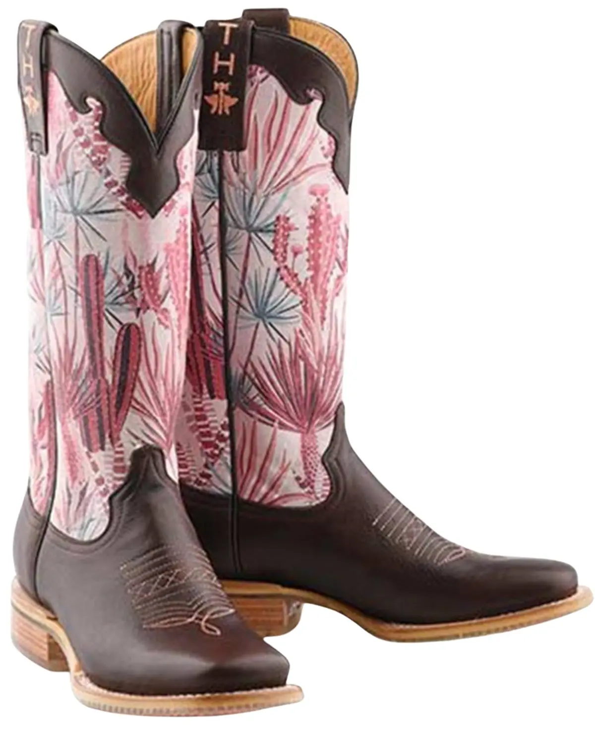 Tin Haul Women's Women'S Pinktalicious Western Boot Broad Square Toe - 14-021-00070 Br