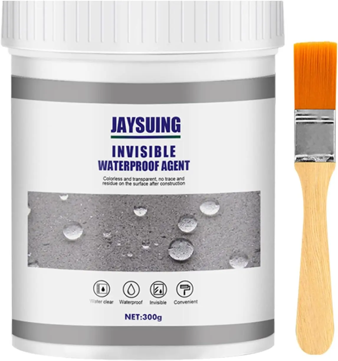 Jaysuing 300g Invisible  Agent: Transparent Sealant for Insulating, Repairing Leaks, and Super  Bonding - Adhesive Coating for Kitchen, Bathroom