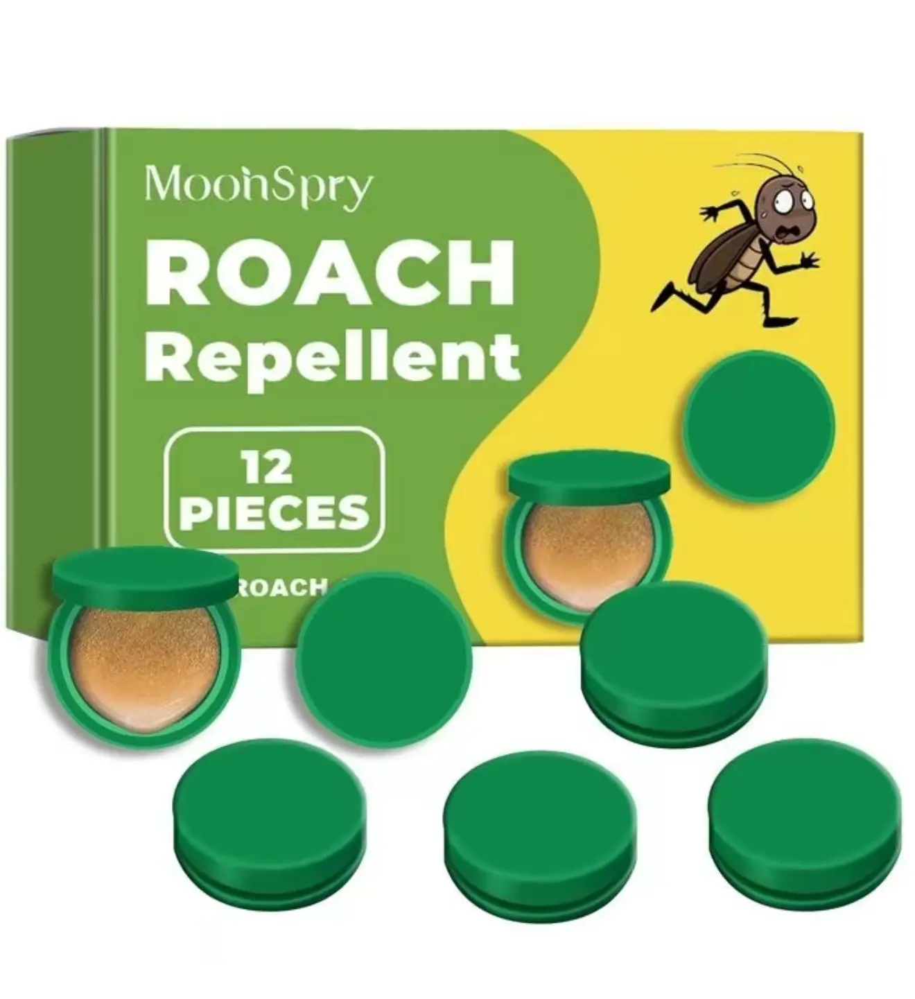 Roach Repellent, Domestic Dormitory Kitchen Powerful Cleaning Cockroach Exterminator Cockroach Gel Bait Pest Control Kit Rodent Repellent Pouches for Indoor & Outdoor Multi-Surface Microfiber Floor Mop roach killer indoor infestation