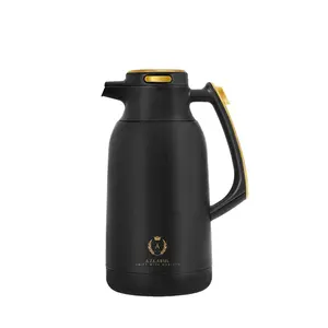 2 L Stainless Steel Thermal Thermos Coffee Carafe Double Walled Vacuum Flasks/Drinkware
