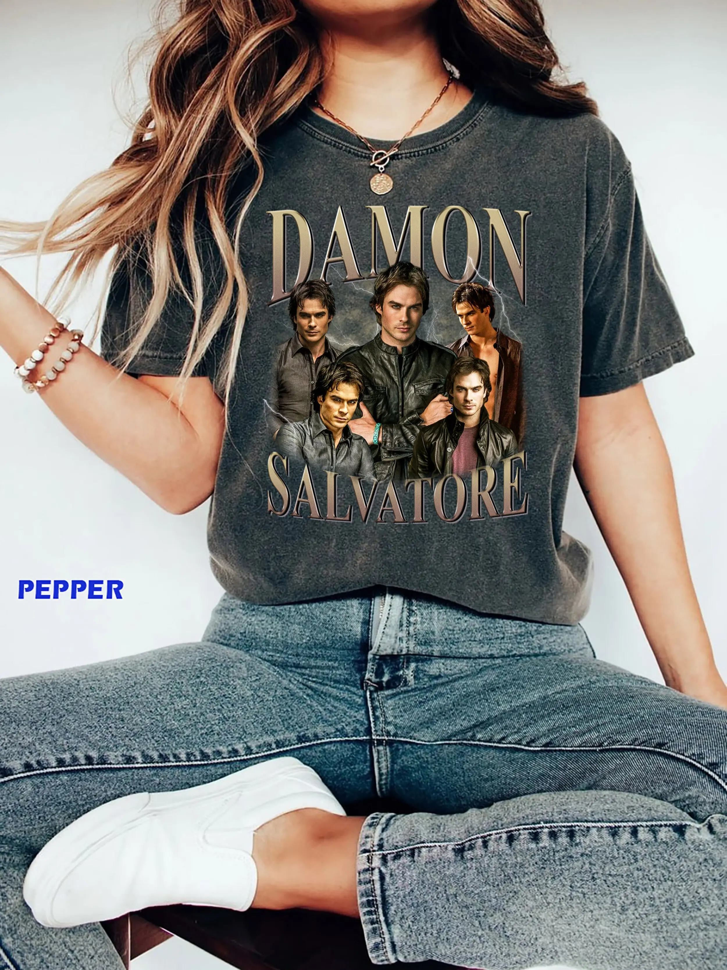 Limited Damon Salvatore Shirt, Gift For Women and Man Unisex T-Shirt