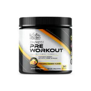 MilaMiAmor Pre-Workout Powder | Non-GMO Formula | Vegan Friendly | 30 Servings