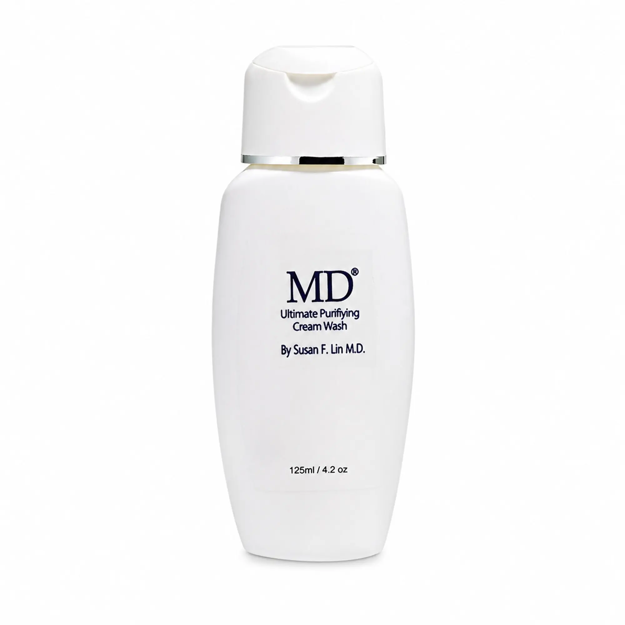MD Purifying Foaming Facial Wash with Natural Fruit AHA & Collagen | Deep Cleansing for a Smoother, Brighter Complexion | 125ml, Oily Skin, Citric Acid, Protein, Hydrolyzed Collagen, Acne Prone, Unscented, Brightening, Single Item, Face Wash, Gentle, Smoo