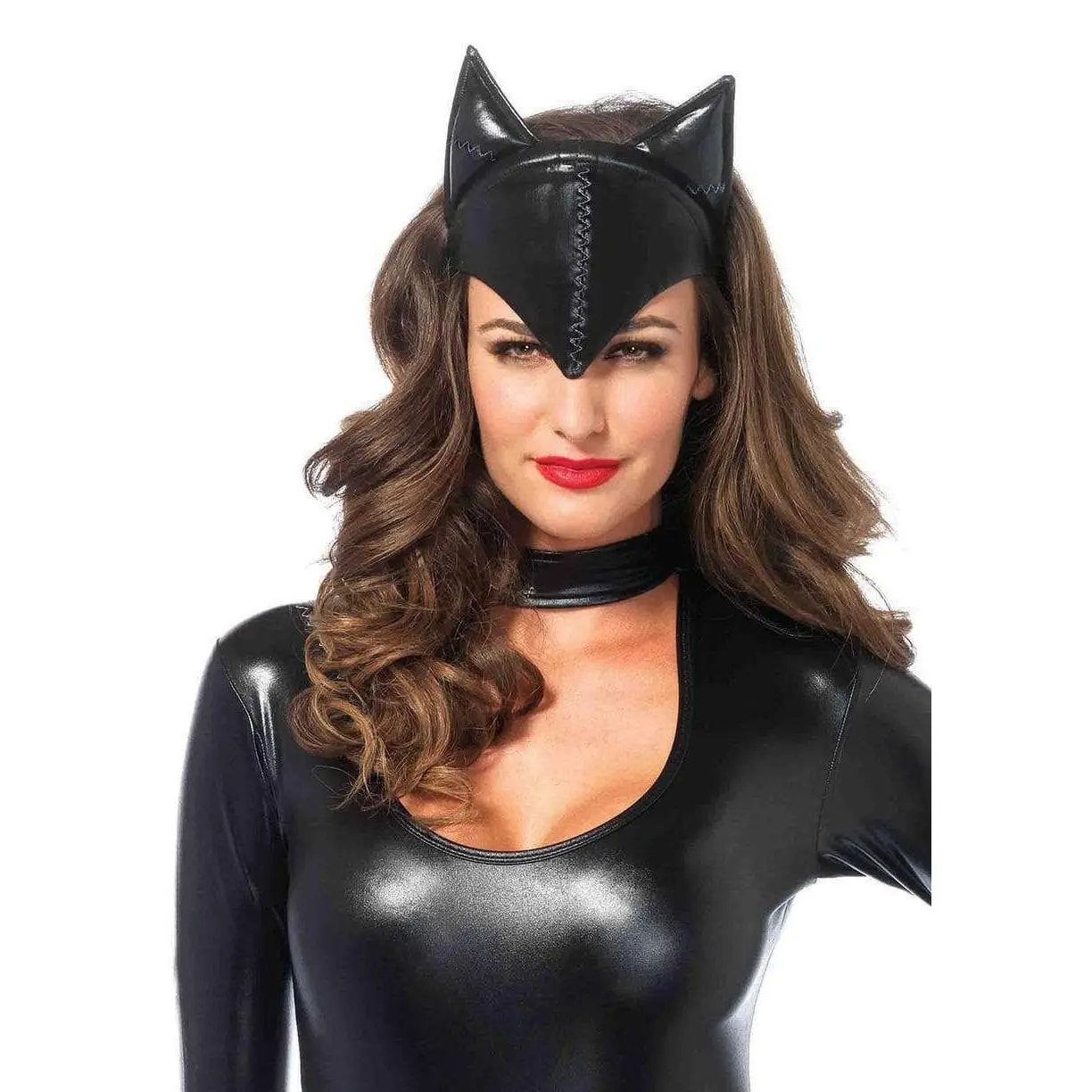 Comfortable Padded-Ears Comic Villain Look Cosplay Ear Mask, 1-Size Halloween Costume Festive Event Accessory, Party Masks & Accessories