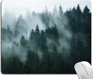 Mouse Pad, Premium-Textured Mouse Mat, Non-Slip Rubber Base Mousepad for Laptop